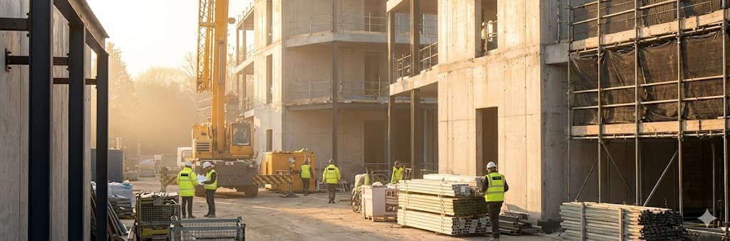 Luxury construction project texture